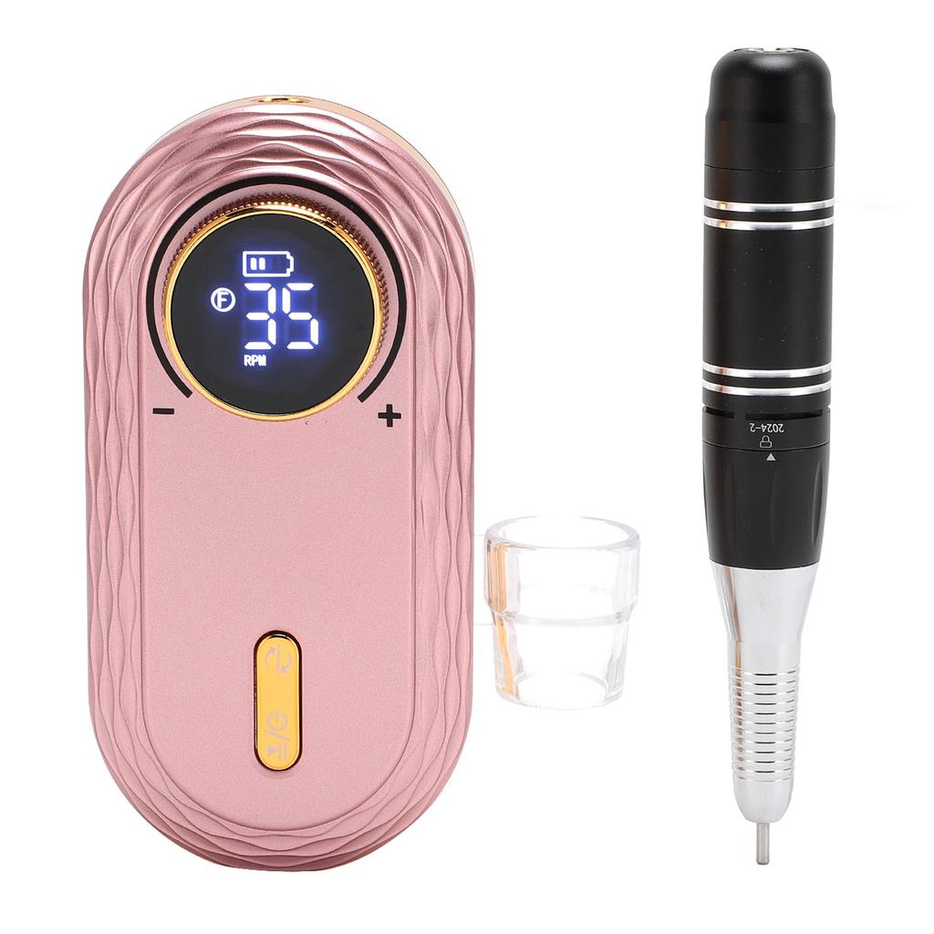 Elektrisches Nagelfeilen-Set Tragbare Nagelbohrmaschine Nagellackentferner Maniküre Pediküre Werkzeuge für