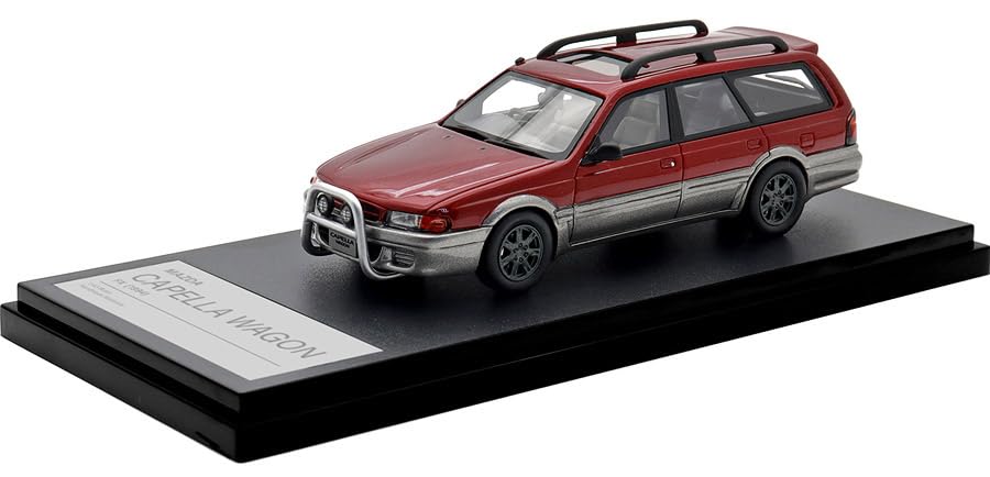 

INTERALLIED Hi Story Scale Mazda CAPELLA WAGON FX Passion Rose Silver Finished HS506RE 1/43 (1994) Слюда/Тихий металлик, Модель,