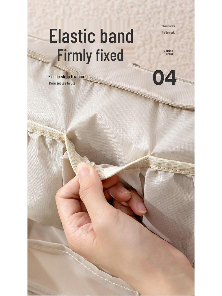 Portable Multifunctional Travel Storage Bag for Underwear and Bras