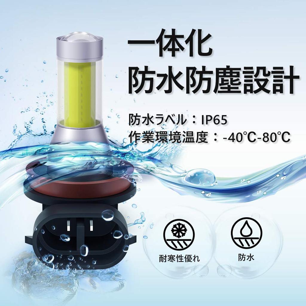 LED Fog Lamp, H11, H8, H9, H16 (Domestic Vehicles), 6000k-POOPEE, 35W, 800LM, /24V, Non-Polarity,