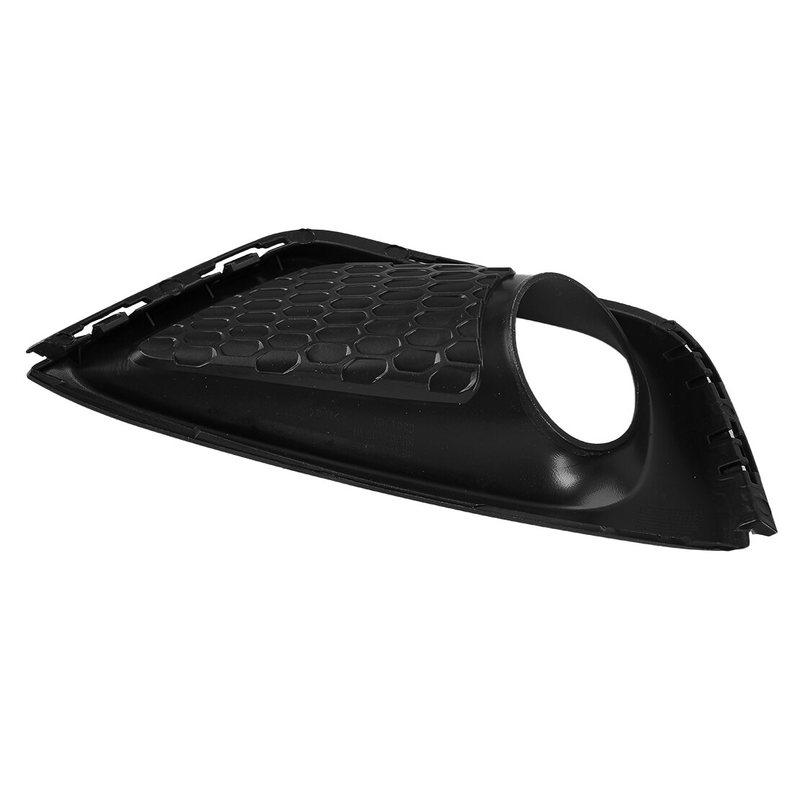 53224457 5US55RXFAB Left Front Bumper Fog Lamp Light Cover Trim Bezel Fit for Jeep Compass 2017 2018   Black Plastic