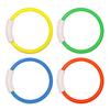 4pcs Underwater Pool Diving Toy Set For Kids Adult Colorful Dive Rings Toy For Swimming Training Fun Water Activity
