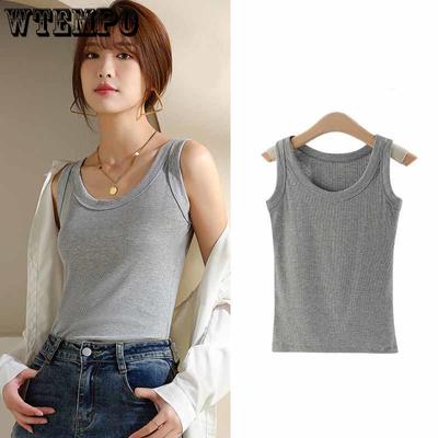 Γυναικείο γιλέκο με κλωστή Γυναικείο λεπτό εξωτερικό φόρεμα με κάτω παλτό αμάνικο λεπτό στιβαρό casual ανάρτηση