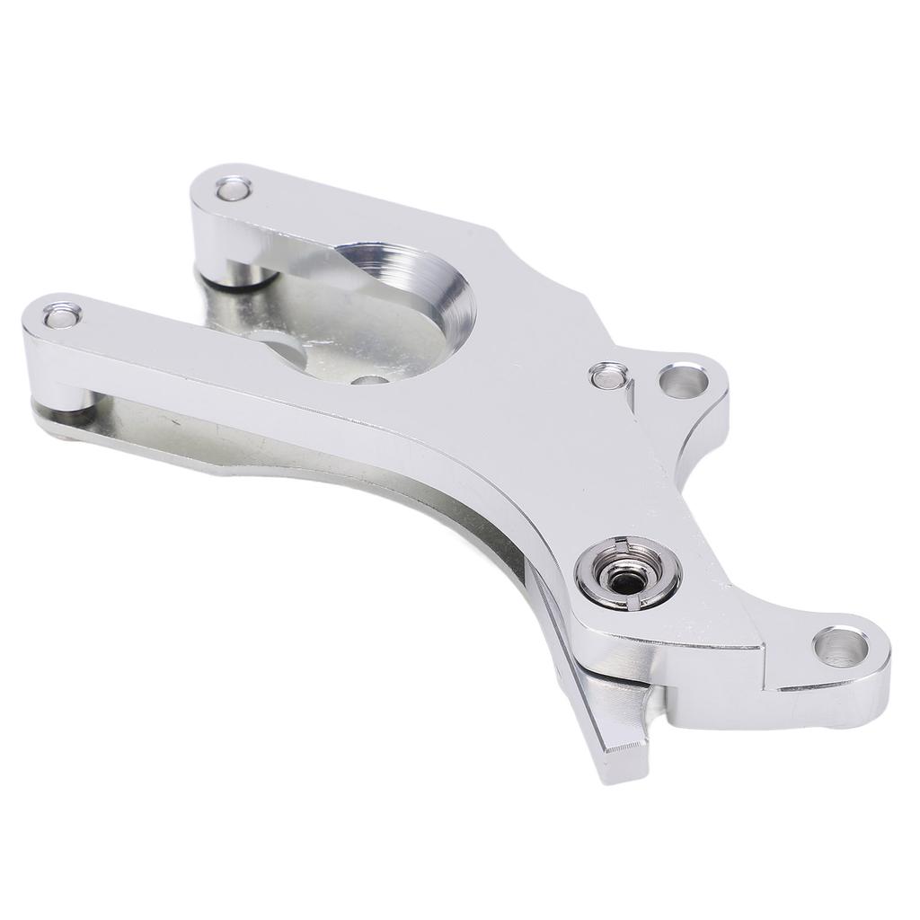 Road Bike Disc Brake Conversion Seat Durable Bicycle Brake Fixed Seat Adapter for CyclingSilver