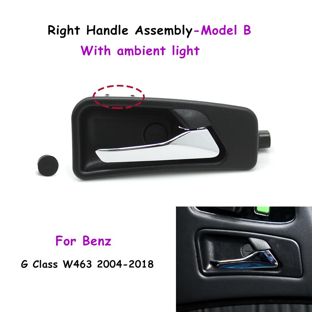 W463 W163 W202 R170 Car Front Rear Left Right Chrome Door Pull Handle And Assembly Replacement For Mercedes Benz G Class
