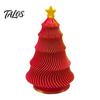 Travel Fidget Gadget 3D Printed Christmas Tree Toy, Lightweight Mini Desktop Ornament, Compact Relaxation Decompression Hand Toy for Anxiety