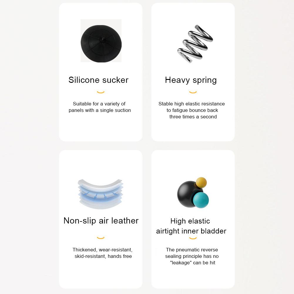 Desktop Punching Bag Boxing Training Punching Bag with Suction Cup Desk Boxing Punch Ball Funny Portable Speed Bag for Office