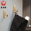 KAK Colored Towel Hook for Bathroom Clothes Hook for Kids Room Robe Hook Hangers Coat Wall Hook for Living Room Kitchen Hardware