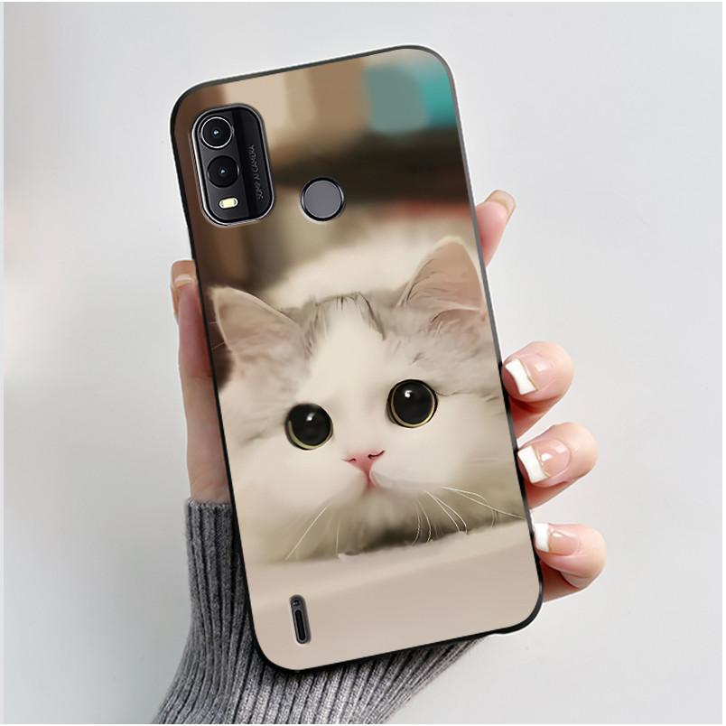 Custodia carina per Nokia G11 Plus / Nokia G11 / Nokia G21 Fundas Guscio Stampato Cover Protettiva Silicone Morbido Cartone Animato Custodia per Telefono