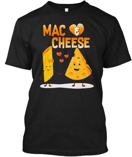 Mac And Cheese Funny Food Tee T-shirt Made in the USA Size S to 5XL S