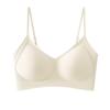 60-Count Lan Jing Modal Seamless Underwear for Women with Large Breasts: Invisible Bra with Wide Shoulders, Beautiful Back, Sports Style.