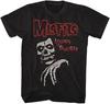 Misfits Maglietta Grafica in Cotone Punk Rock Band Tee Y2k Grunge Streetwear Stampa Grafica Retro Harajuku Y2k Tshirt Uomo Donna Top