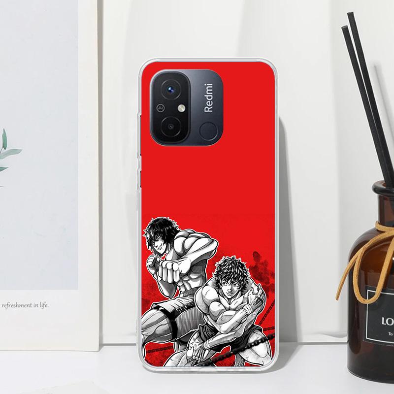Baki the Grappler Original Anime Phone Case For Xiaomi Redmi 14C 13 13C 12 12C 10 10A 10C 9 9A 9C 9T 8 8A 7 7A 6A 6 Pro K80 K70
