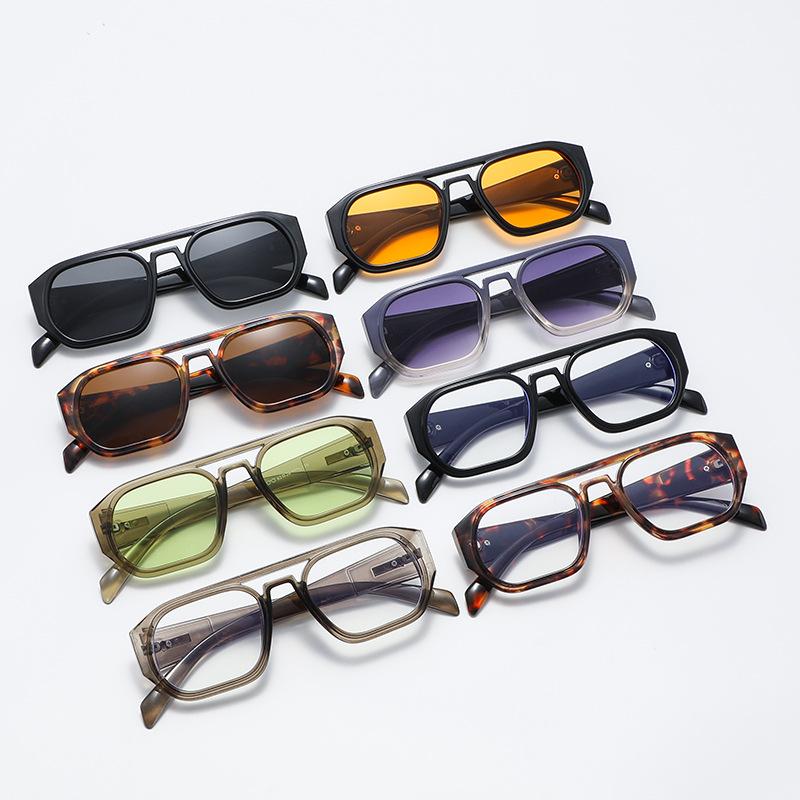 New Vintage Square Sunglasses Women Men Brand Rectangle Sun Glasses Female Oval Eyewear for Male Female Eyeglasses