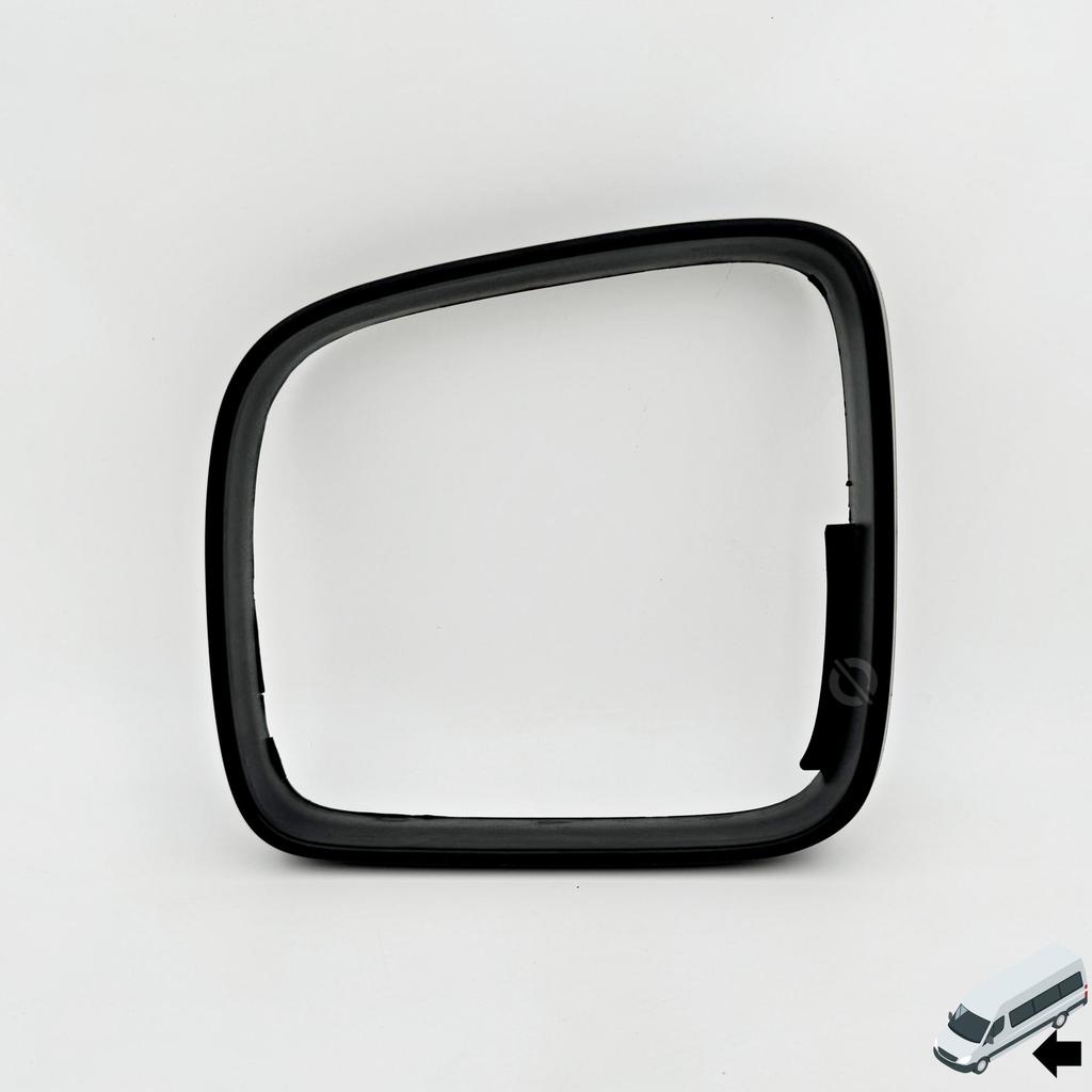 Wing Mirror Bezel Trim for Volkswagen Transporter T5 for Caddy III 7E18585539B9 Passenger Side Black