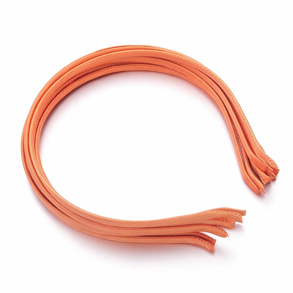 10Pcs Colorful Fabric Covered Headbands Hair Hoops Blank Base Settings DIY Hair Accessories Headwear Girls Makeup Wash Hairband