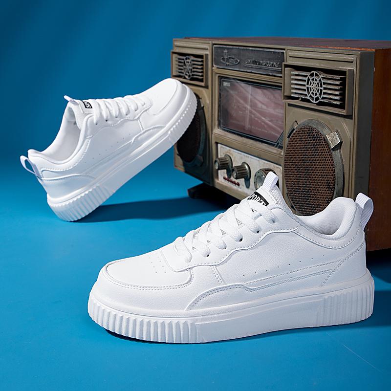 Pantofi Casual de Damă Modă Respirabili Pantofi Plați de Mers Adidași Alb Încălțăminte de Damă Sport Alergare Pantof de Mers în Aer Liber