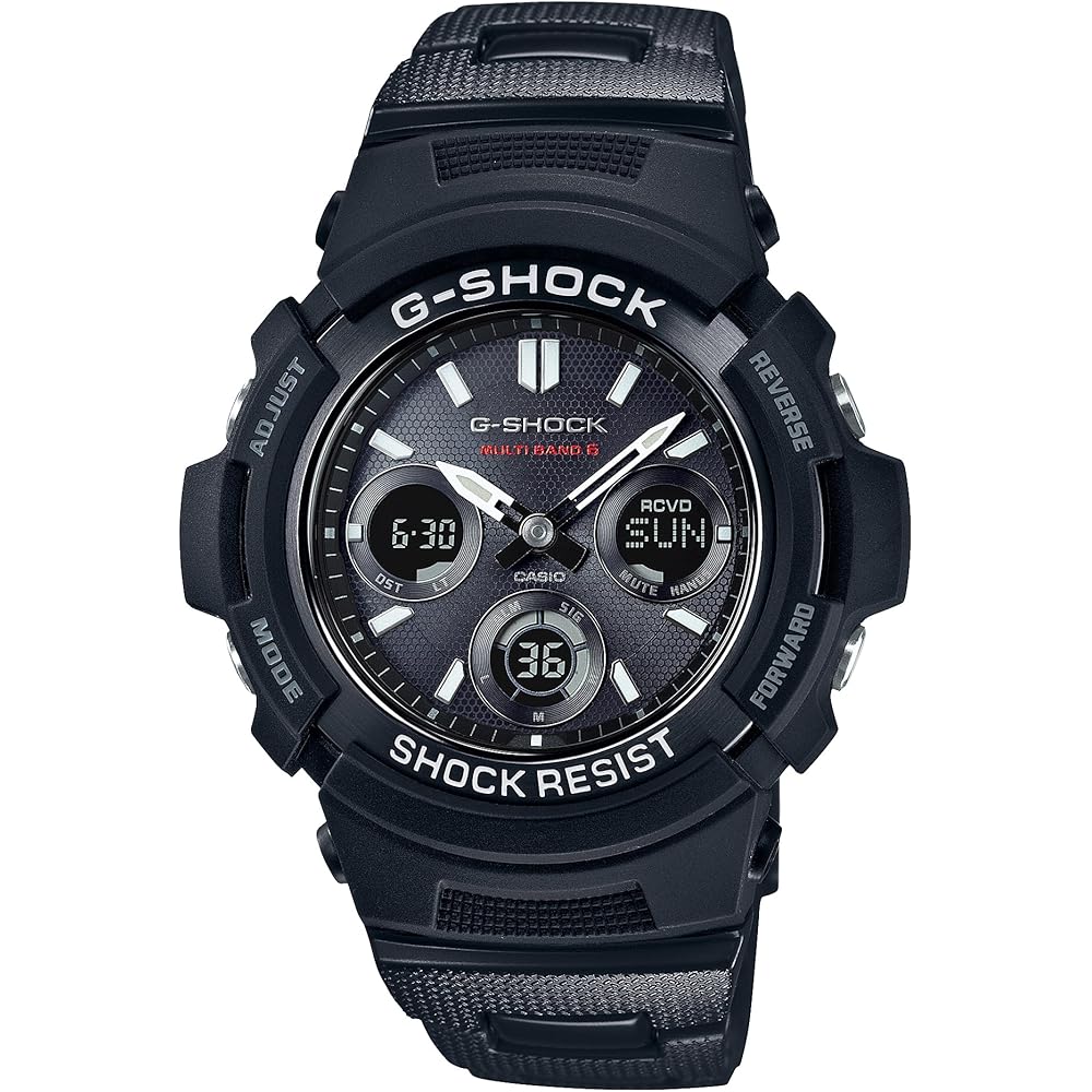 Casio G-Shock AWG-M100SBC-1AJF Черные Солнечные Радиоуправляемые Часы Мужские