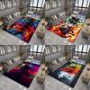 Scythe of Death Printing Large Area Rug Non-Slip Wear-resistant Carpet for Living Room Bedroom Soft Floor Mat Home Decor Fashion