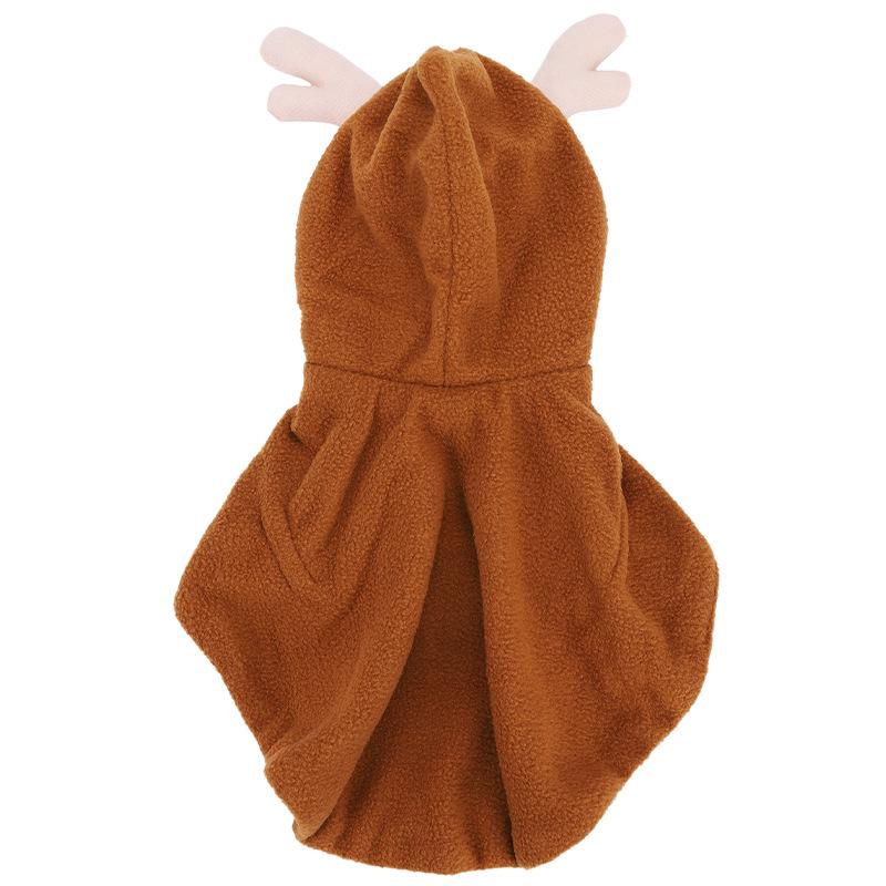 New Cloak British Shorthair Hairless Cat Winter Cat Clothes Christmas Tree Elk Winter Christmas Shawl Pet Clothes