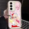 Phone Case for Samsung Galaxy S26 S25 Ultra S24 FE Anime Candy Candy Shell S23 Plus S22 + S21 S20 5G Soft Silicone Funda