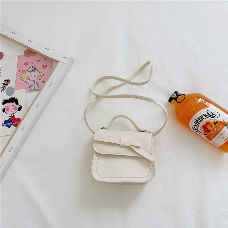 

Детские сумки Новая милая сумка через плечо с бантом, модная мини-сумка для аксессуаров Универсальная сумка-мессенджер Сумка для смены белый