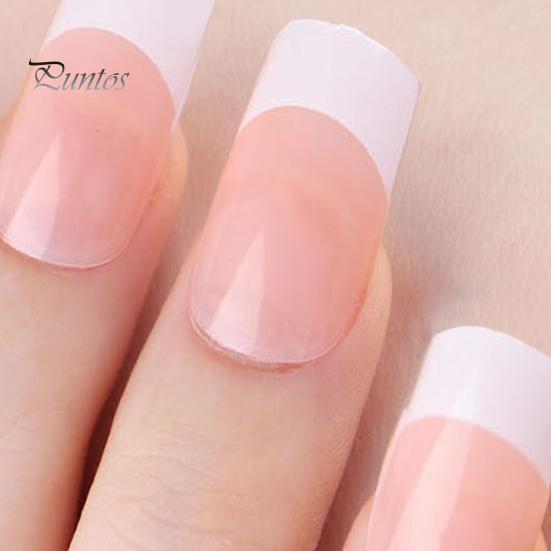 1 boîte de faux ongles de Style français classique, couleur contrastée, réutilisable, décoration de manucure, Nail Art, bord plat brillant, à pression