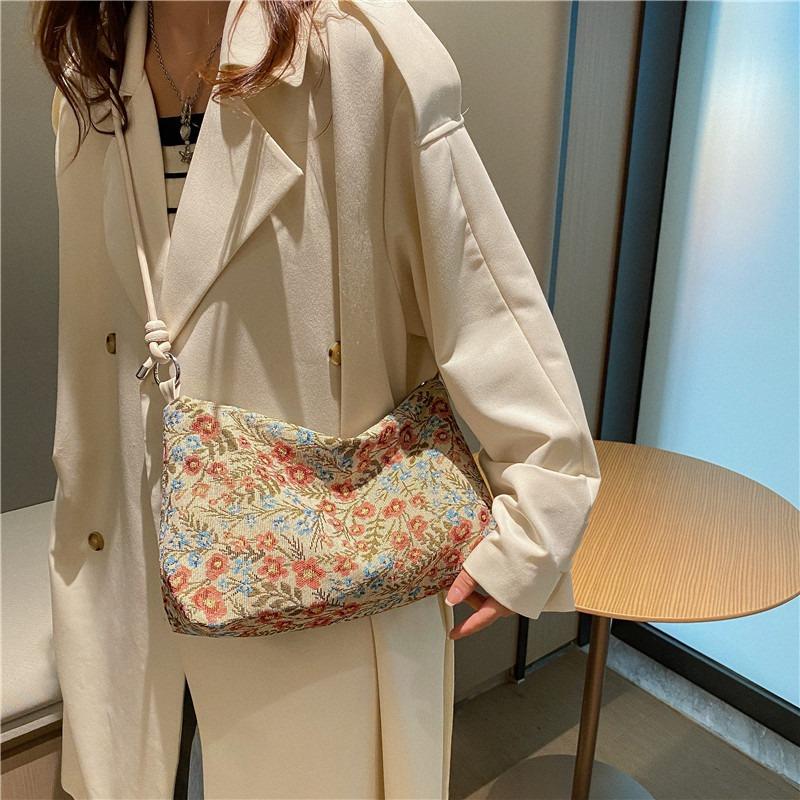 Bag Women's New Large-capacity Women's Bag Autumn Fashion Shoulder Underarm Bag Simple Casual Tote Bag