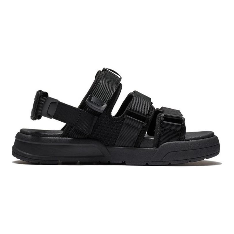 Li Ning Coca Športové sandále Pánske sandále Čierne AGUS003-1