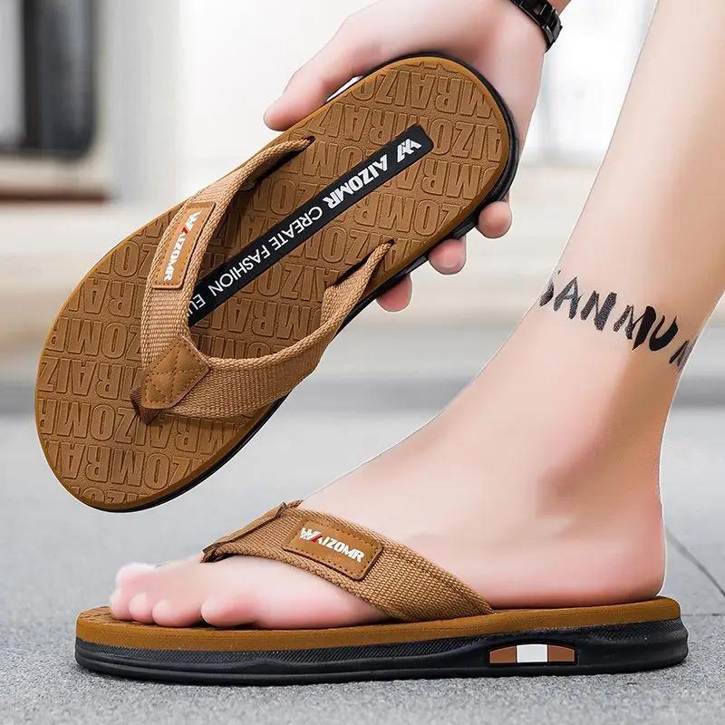Soft Men's Shoe Platform Anti-slip Sabot Slides Outdoor Designer Luxury Adult Fun Low Price Casual Trend 2025 Style Male Slipper