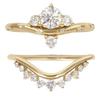 New African popular ring hot sale simple zircon women's wedding hand jewelry