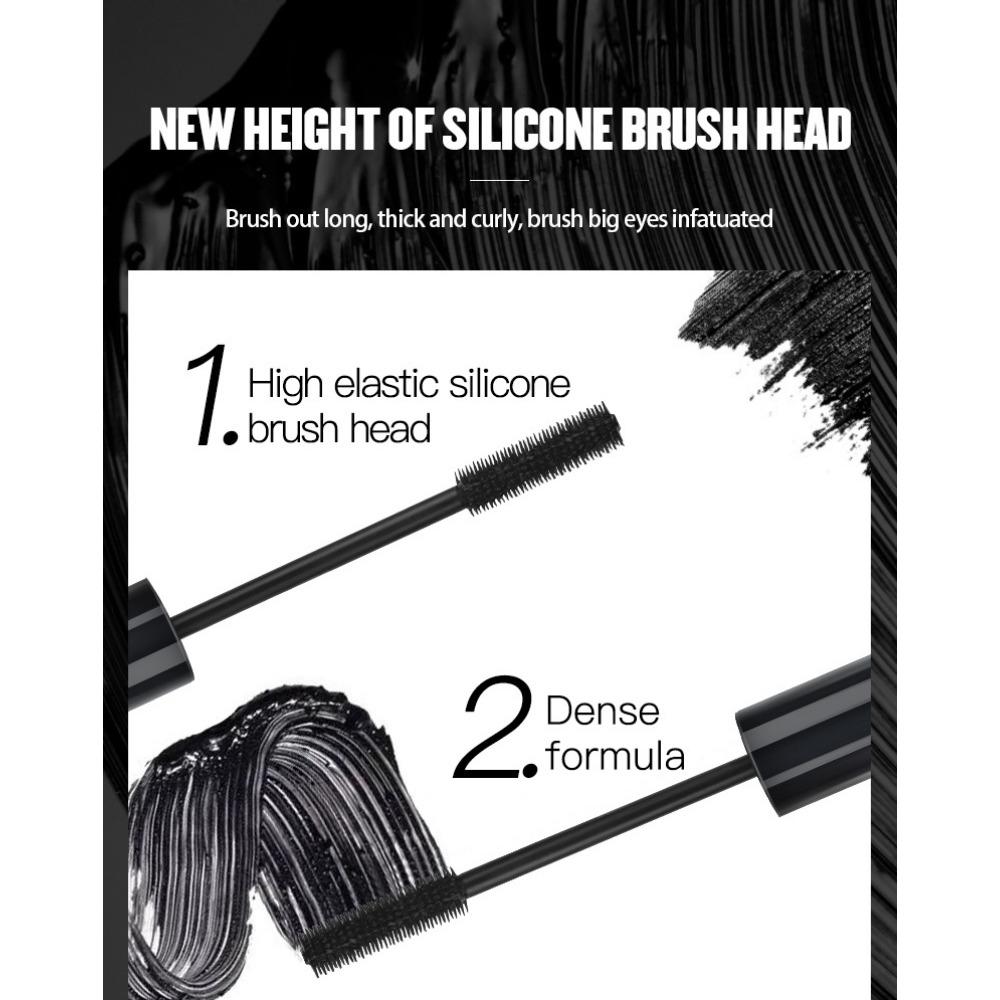 YANQINA 36H Eyeliner Set 2in1 Mascara Wasserfestes Make-up blüht nicht auf