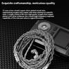 Advanced Coaxial Braided Silver Coated Cable High Conductivity Optimized for Accuracy Sound Equipment Connection