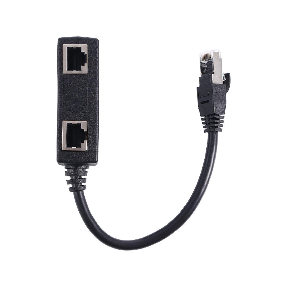 Cables 1 Male To 2/3 Female RJ45 Connector Extender Adapter Cable Network Connector RJ45 Splitter