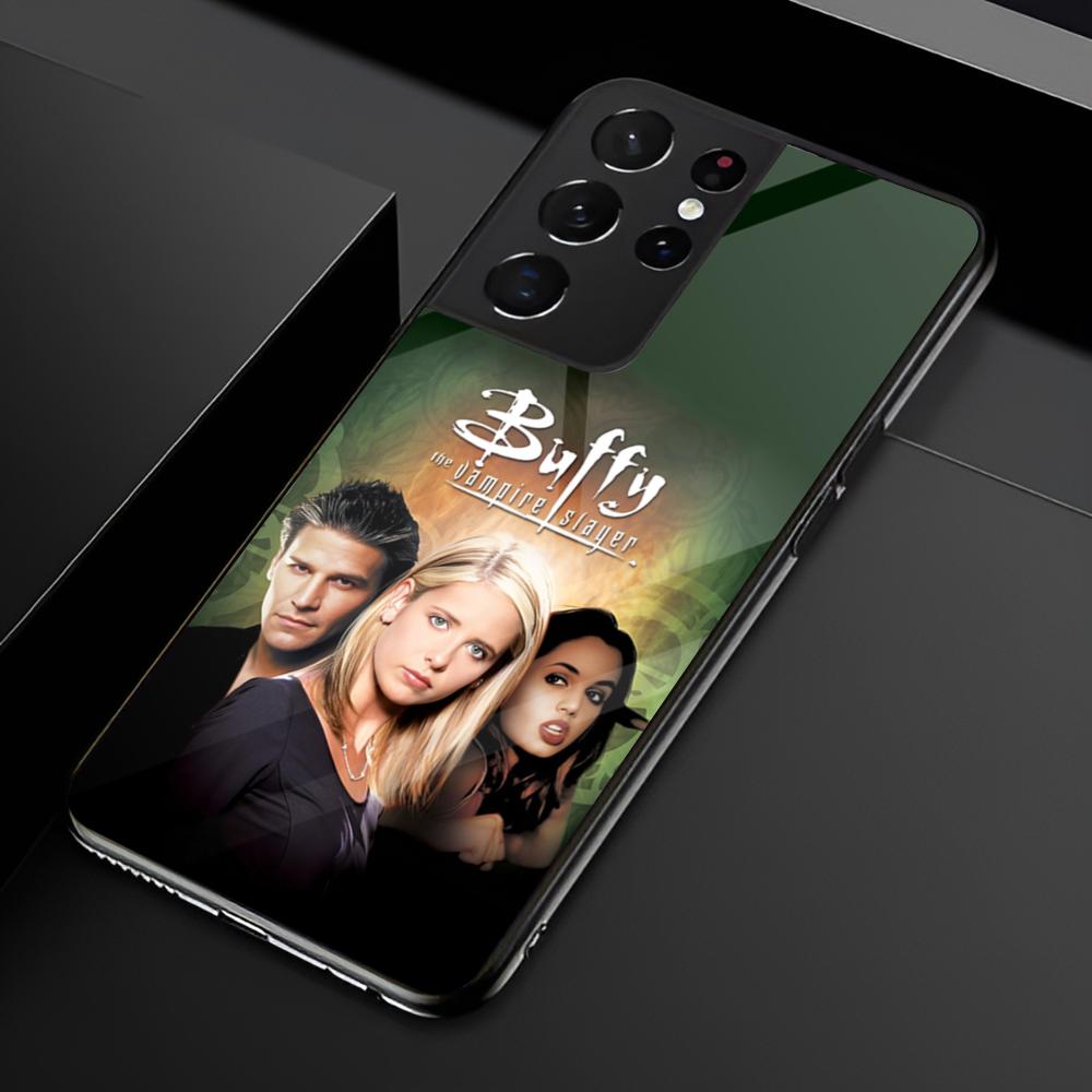 

B-Buffy The V-Vampire Slayer Phone Case For Samsung S25 S24 Ultra 23 Fe 22 Plus Galaxy A54 A55 A16 A13 A24 A15 A25 Glass Cover Samsung S25