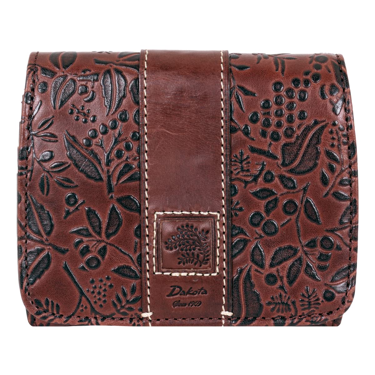 

Bifold Wallet Genuine Leather Chocolate [Dakota] Women s DA-30250-41 шоколадний