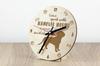 Hannoverscher Laufhund, Hannoverscher Hund, Hannoverscher Schweißhund - Uhr mit Hund, Holzuhr mit Gravur, Personalisierte Uhr von Art-Dog