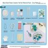 Handmade Crystal Epoxy Dried Flower Coaster DIY Kit for Kids - Back To School Gift