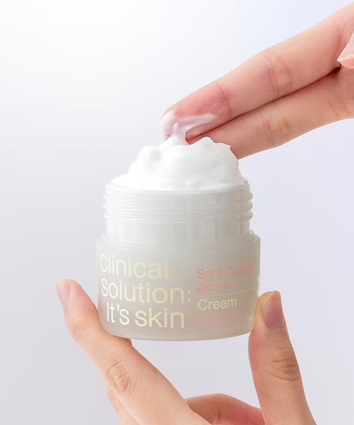 It's Skin Schnecken Haut Booster Creme 50ml (Schneckenkollagen Aktiv-Creme 50ml)