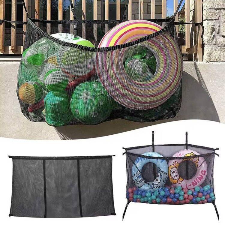 Large Capacity Storage Net Bag for Pool Inflatables & Swim Rings