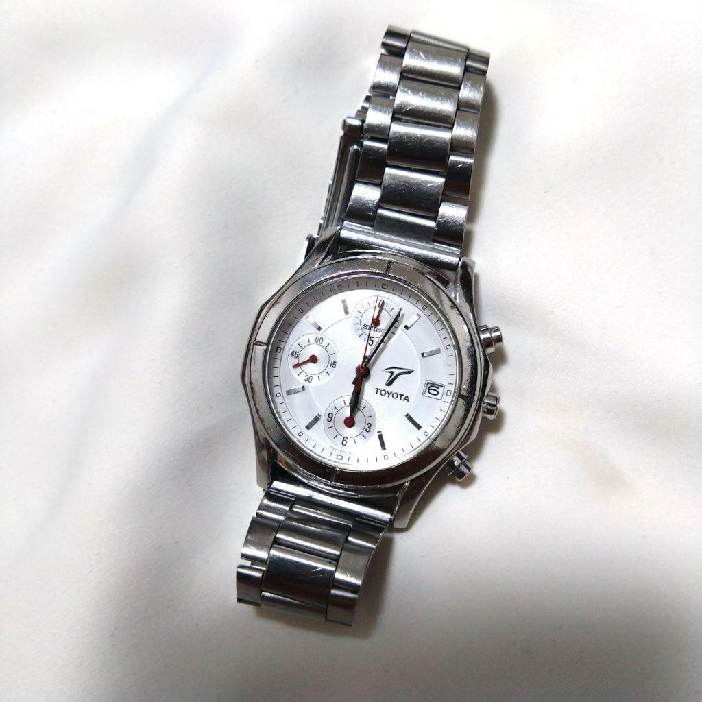 [USED] Phantom SEIKO Toyota Chronograph Collaboration Watch (Battery Replaced)