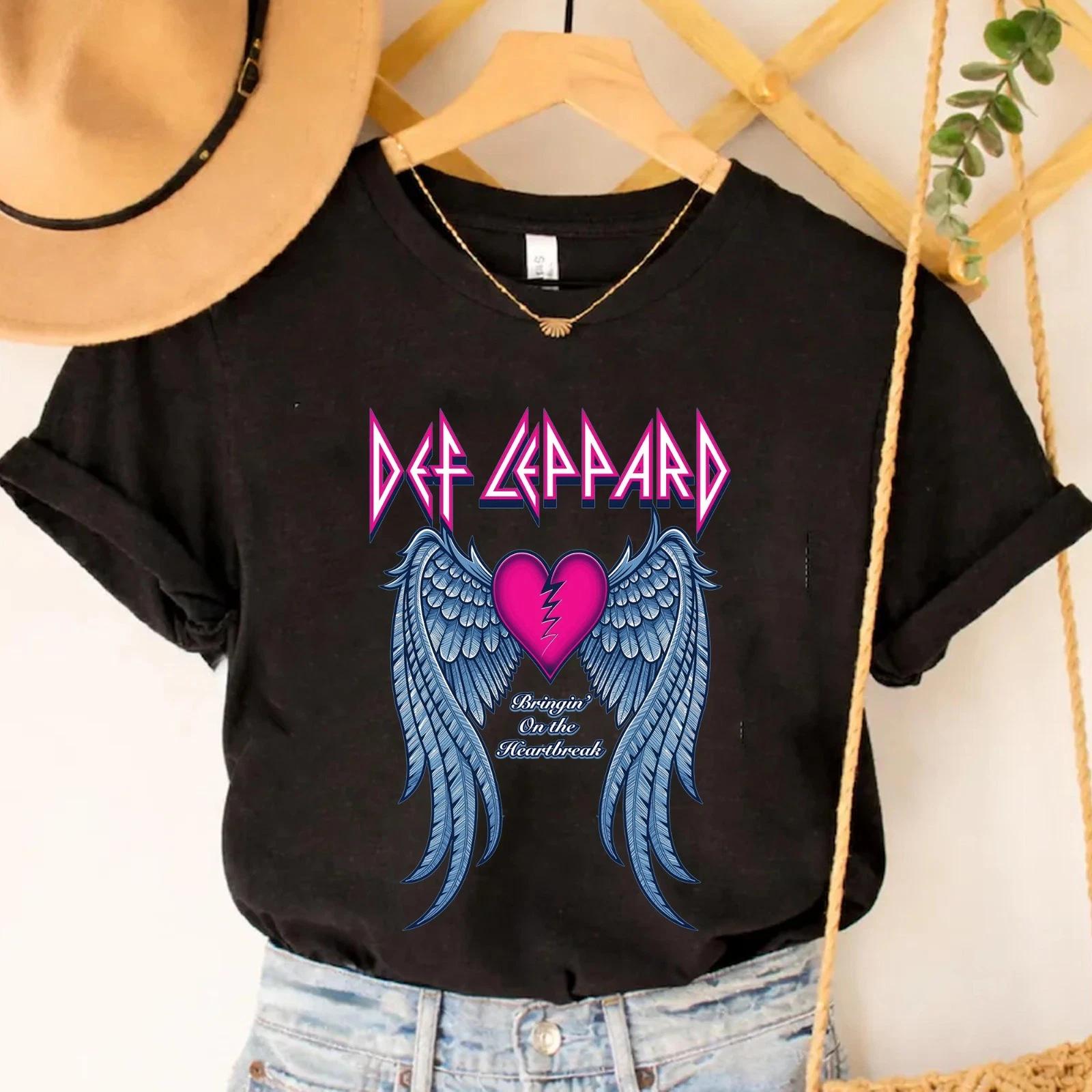Def Leppard Bringin on The Heartbreak T-shirt, Retro 80s Rock Def Leppard Tee S