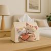 Vintage Taschentuchbox, Rollenhalter, Papierhandtuchspender - Perfekt für Küche, Wohnzimmer, Schlafzimmer, Badezimmer und Auto - Ideal für Halloween und Weihnachten