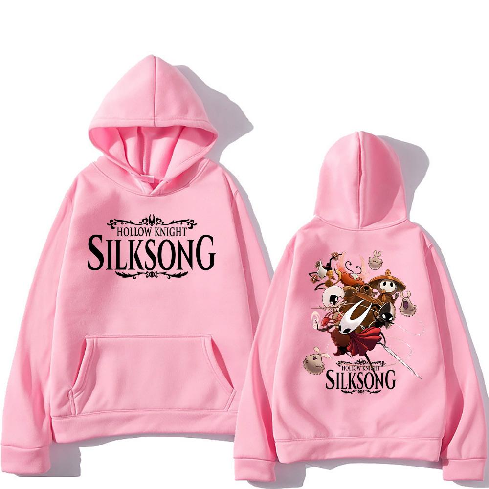 Hollow Knight Silksong Hot Game Hoodies Long Sleeve Fashion Casual Pullovers High Street Women Men Sweatshirt Fashion Streetwear