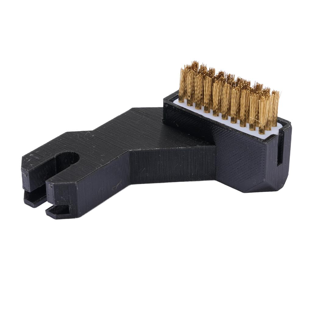 3D Printer Nozzle Brush Kit 3PCS Nozzle Brass Wiping Cleaning Tool with Mounting Parts for