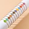 Stainless Steel Chain Zodiac Sign 12 Constellation Bracelet Charm Gold Color Chain Bracelet For Women Birthday Jewelry Gifts