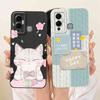 Casing For Infinix Hot 12 Play Cover X6816C X6816 Silicone Cat Dragon Pattern Case For Infinix Hot12 Hot 12 Play Shell Covers