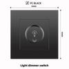 British 13A Socket with USB-C Fast Charging, Hong Kong & Macau Version, Black 3-Hole Square Pin 86 Panel