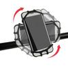 2PcsColorful Silicone Mobile Phone Holder Bicycle Motorcycle 360Degree Phone Holder Stand Anti-drop GPS Clip Bracket Accessories