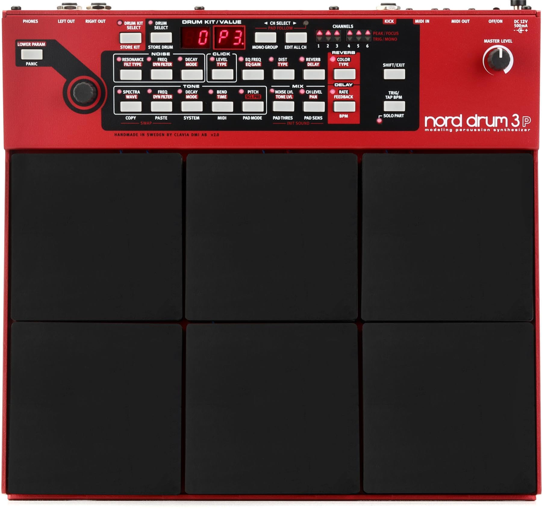 

CLAVIA Nord Drum 3P Modeling Percussion Synthesizer